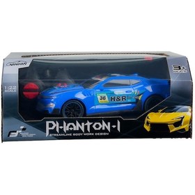 Resim Full Fonksiyon Pilli 1:22 Ölçek Uzaktan Kumandalı Mavi Yarış Arab Çok Renkli 