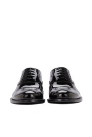 Resim Network Rugan Siyah Erkek Deri Ayakkabı 