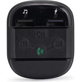 Resim Ayt Hello HL-19681 X12 Handsfree Çift USB Sd Bluetooth 12-24 Volt Fm Transmitter Oto Araç Çakmaklık Müzik Bağlantı Cihaz 