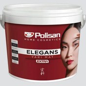 Resim Polisan 4473 - Dingin Gri - Cİ-7601 7,5 Litre Elegans Extra Yarı Mat İç Cephe Boyası (25600061600) 