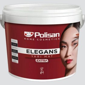 Resim Polisan 4473 - Dingin Gri - Cİ-7601 7,5 Litre Elegans Extra Yarı Mat İç Cephe Boyası (25600061600) 