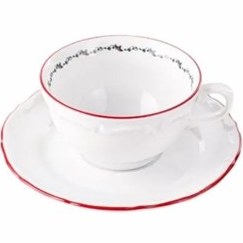 Resim Porland Caribou Tabaklı Çay Fincanı 180cc Renkli 