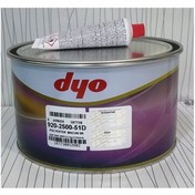 Resim Dyo 2500 Polyester Macun Sarı 2.7 Kg 4 Adet Celik Macun 1Koli 