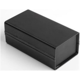 Resim Elektronik Proje Kutusu (Ölçüleri: 85X155X60Mm) - Siyah 