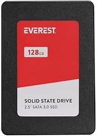 Resim Everest ES128A 128GB 2.5 SATA3.0 520MB/460MB 3D NAND Flash SSD (Solid State Drive) 