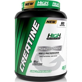 Resim High Nutrition Mikronize Creatine Monohydrate 300 G 60 Servis 1 Serviste 5 G Kreatin Kreatine Saf Aromasız 