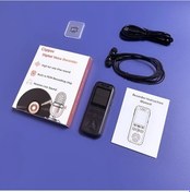 Resim Topshop1 Digital Voice Recorder Dark Gray 64gb Kompakt Taşınabilir Ses Kayıt Cihazı Gürültü Azaltma İle 9000 Saat Kayıt Kapasitesi 