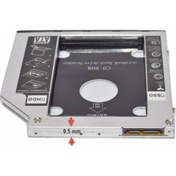 Resim 9.5mm Sata HDD Caddy SSD 9.5 Kızak Harddisk Kutusu Cdrom Yerine 