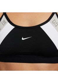 Resim Siyah - Beyaz Sporcu Sütyeni Dq5128-010 W Nk Df Indy Logo Bra 6m Siyah 