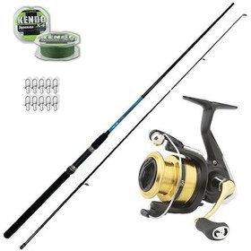 Resim Daiwa Rs 4000 - Okuma G-power 240cm 15-40gr Spin Olta Seti 