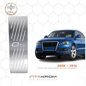Resim intakrom Audi Q5 Krom Ayak Dinlendirme Pedalı 2008- 2016 