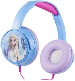 Resim Kablolu Kulaklık Disney Frozen Karlar Ülkesi Anna Elsa Çocuk Kulaklığı Lisanslı DY-6513-FR2 11 ADET STİCKER İLE BİRLİKTE 