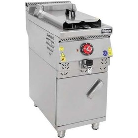 Resim Himaksan Elektrikli Tekli Fritöz Dolaplı 24 Lt 