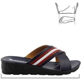 Resim GEZER 13075 Yazlık 4 Cm Topuklu Hafif Taban Günlük Kadın Terlik 