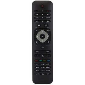 Resim Philips 47Pfl6188K/12 Uyumlu Yedek Klavyesiz Televizyon Kumandası 