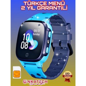 Resim Onkatech Vmax GV600S Manyetik Suya Dayanıklı Akıllı Çocuk Takip Saati 