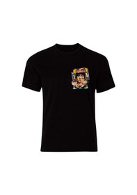 Resim Eminem - Hip Hop - Rap Baskılı Unisex Tshirt SIYAH 