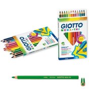 Resim Giotto Kuru Boya Mega-Tri Jumbo Tam Boy Üçgen 2206 00 TR 