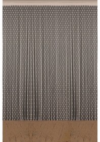 Resim Küçük Puanlı Model Krem Renk Hazır Dikilmiş Ip Perde 300x270 Cm 