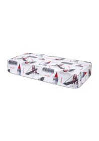 Resim Coronel 60cm X 115cm Lastikli Fitted Bebek Ve Çocuk Yatak Çarşafı 4 
