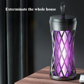 Resim USB ile çalışan sivrisinek öldürücü, UV sivrisinek kovucu, oturma odası, yatak odası ve depo için sessiz böcek giderici - teras, oda, bahçe, ev ofisi gibi 5 farklı kullanım alanı 