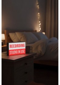 Resim Recording Kayıt Tasarımlı Dekoratif Aydınlatma Çok Renkli 