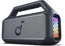 Resim Soundcore by Anker Boom 2 Bluetooth Hoparlör, 24 Saat Çalışma Süresi, 80W, RGB, 2.1 Stereo, IPX7, BassUp 2.0, Özelleştirilebilir EQ, 