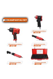 Resim G GAPTOOLS Havalı El Aletleri 5'li Kampanyalı Set 