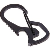 Resim Sones Karabina Hex Sürücü Şişe Açacağı Anahtarlık Halkası Tırmanma Aksesuarları Siyah Çok Renkli 