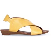 Resim Bueno Shoes Sarı Deri Kadın Sandalet 01wl2408 