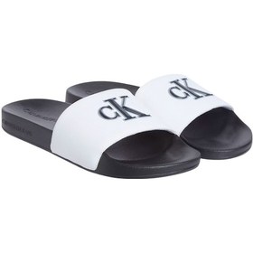 Resim Calvin Klein Jeans Erkek Terlik Ym0ym0128101w Çok Renkli 