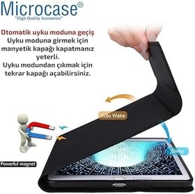 Resim Microcase LENOVO Tab P11 2.Nesil ile Uyumlu Bluetooth Klavyeli Standlı Kılıf - BKK1 