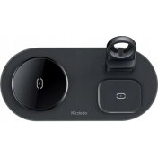 Resim Mcdodo Ch-7061 3İn1 15W Çoklu Magsafe Tws Kulaklık,Watch Saat Ve Telefon Şarj Ünitesi-Siyah 