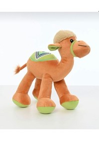 Resim Sevimli Deve Peluş Oyuncak Hediyelik Oyuncak Uyku Arkadaşı 20 Cm Yeşil 