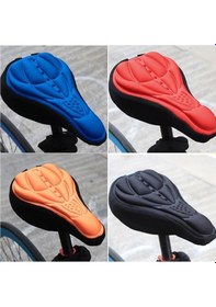 Resim Novahub Turuncu Bisiklet Eyer Koltuk Kaplaması, 3d Yumuşak Köpük, Nefes Alabilir, Kaymaz, Dayanıklı Bisiklet Aksesuarı Turuncu 