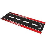 Resim GOGOPREMİUM UNİVERSAL KIRMIZI DESENLİ 80 X 220 cm KAYDIRMAZ MOTOSİKLET HALISI 