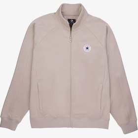 Resim Converse Classic Erkek Fermuarlı Bej Eşofman Üstü 