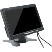 Resim Danazeey Mini Tv 7 Inç Hd Monitör 800X480 Taşınabilir Araç LCD Ekranları Dvd/cmmb Binek Araçlar Kamyonlar Için Iki Giriş (Yurt Dışından) 