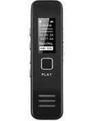 Resim Yunboo 128gb Tf Kart Desteği İle Kompakt Ve Taşınabilir Dijital Ses Kaydedici, Şarj Edilebilir, Kulaklık Ve Usb Kablolu 