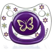 Resim Bebedor B-172 Tritan Crystal Şeffaf Damaklı Uç Emzik 6-18 Ay No:2 Şeffaf 