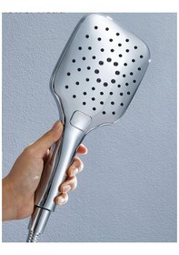 Resim Yapıtaşı Yt287 Star Butonlu Banyo Duş Başlığı 3fonksiyonlu Krom 