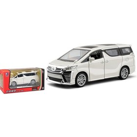 Resim Lichen 1:32 Wilfa Alaşım Suv Ticari Araba Modeli Süs Çocuk 