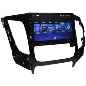 Resim Mitsubishi L 200 New - Fiat Fullbuck 4X2 / 4X4 9 inç 4-64 GB Android Carplay Multimedya 