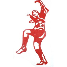 Resim Efe Sticker Kırmızı 20 X 10 Cm 