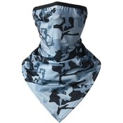 Resim Butu Uv Korumalı Açık Hava Boyun Körüğü Açık Gri Kamuflaj 