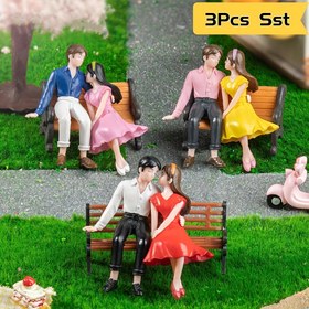 Resim Romantik Charm - Romantik PVC Çift Figürü & Banka Mikro Manzara - Miniatur Araba/Masaüstü Dekoru, Klasik Stil, Sevgililer Günü ve Tüm Yıl Kullanımı için İdeal, Romantik Hediye | Klasik Tasarım | Pvc Malzeme, Sevgililer Günü Dekorasyonları için Noel, Cadılar Bayramı Dekorasyonları, Sonbahar Ev Dekoru Koleksiyon Figürleri 