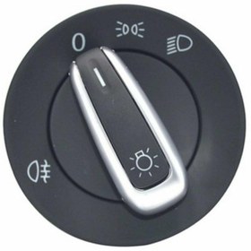 Resim Volkswagen Amarok Far Anahtarı Krom İthal Marka 3C8941431B 