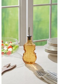 Resim Selen Concept Keman Model El Yapımı Cam Yağdanlık Şeffaf 