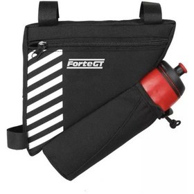 Resim Forte Gt Bisiklet Kadro Arası Üçgen Çanta Xbyc 827 Siyah 