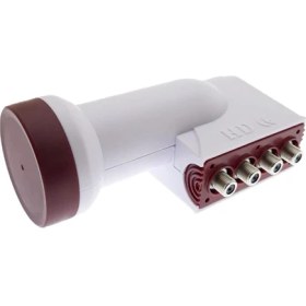 Resim Rose Dörtlü Lnb Quad Lnb Full Hd 3D 4K Destekli Altın Uçlu 